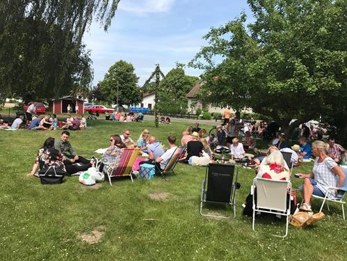 Medhavd picknick i gröngräset Medhavd picknick i gröngräset